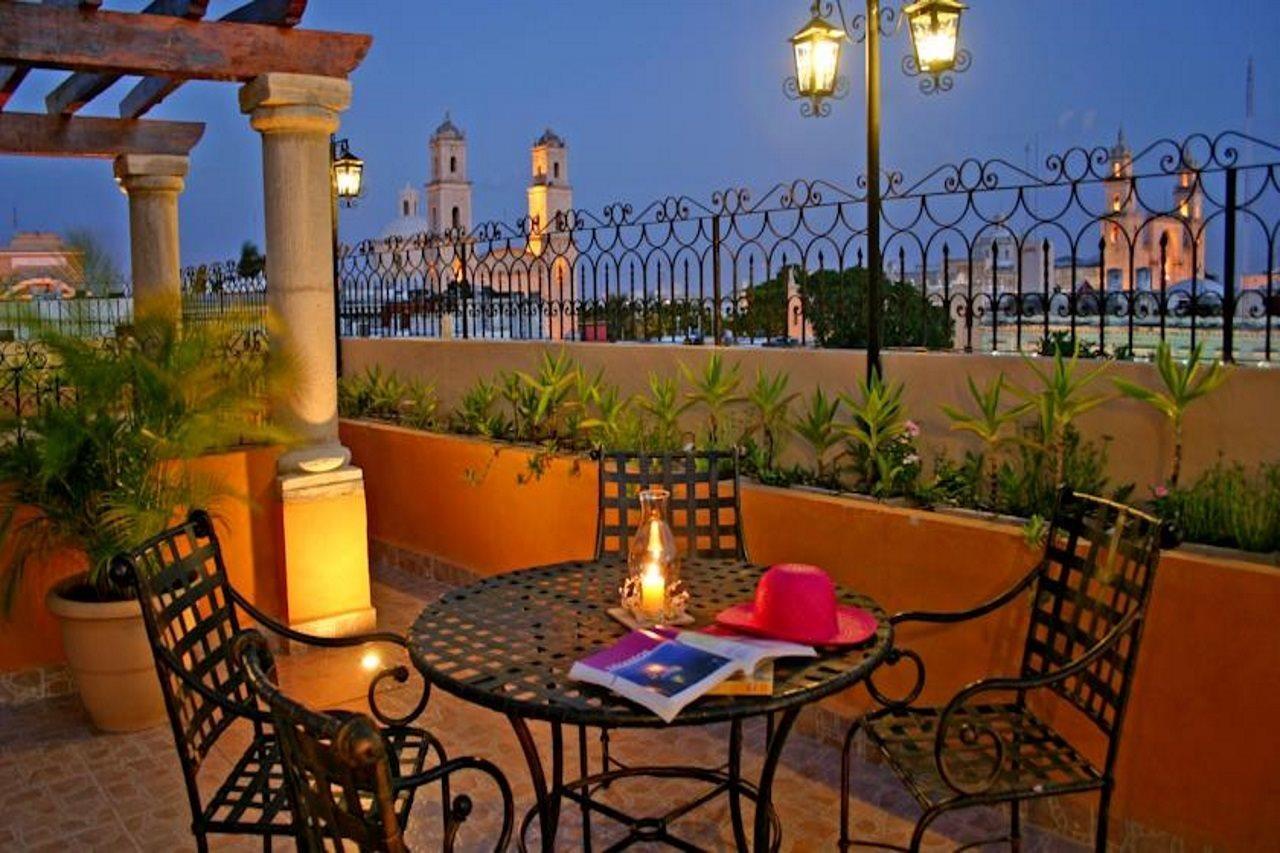 Hotel Colonial De メリダ エクステリア 写真
